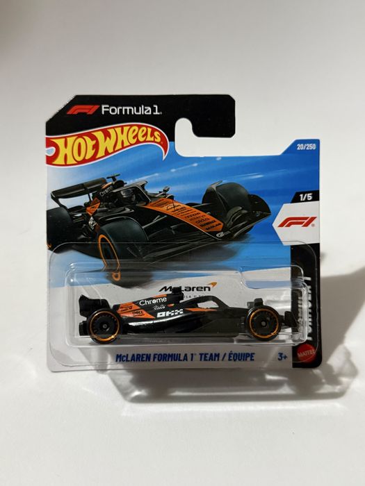 Miniatura Hot Wheels Mclaren 1 Team/ Équipe
