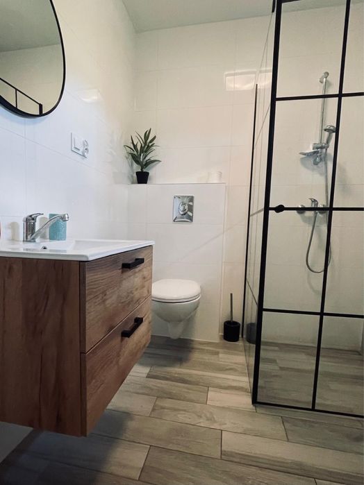 Wynajmę nowy domek caloroczny nad jeziorem we Wieleniu