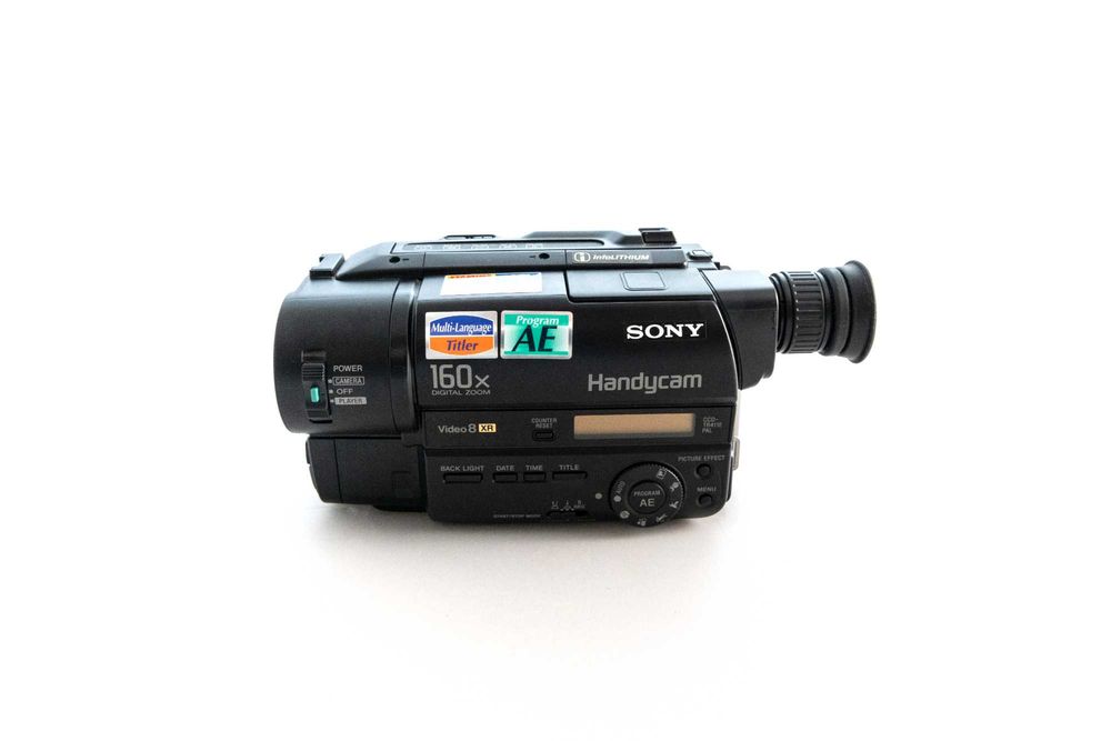 Kamera Video 8 XR Sony HandyCam CCD-TR411E PAL