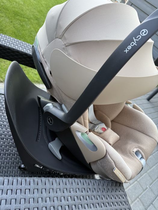 Cybex Cloud T i-Size Plus – Beige + baza obrotowa