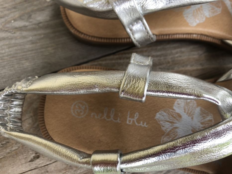 Sandały srebrne rozm 32