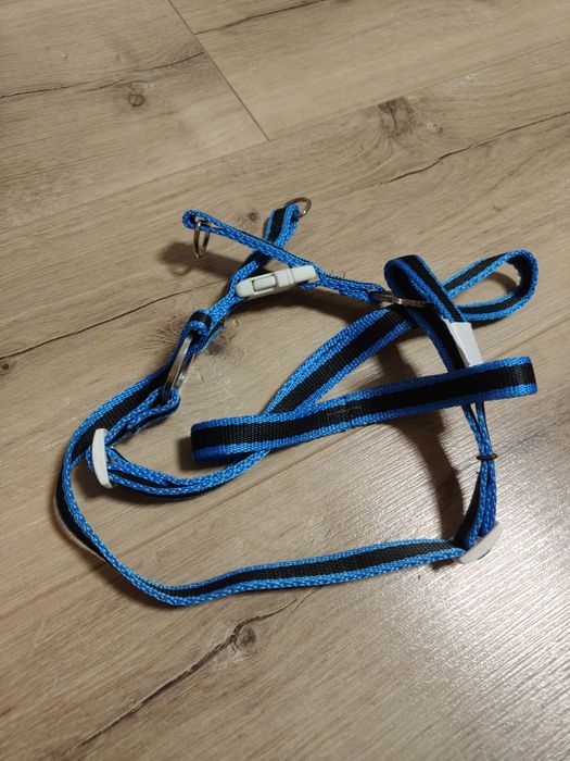 Szelki niebiesko czarne 12B