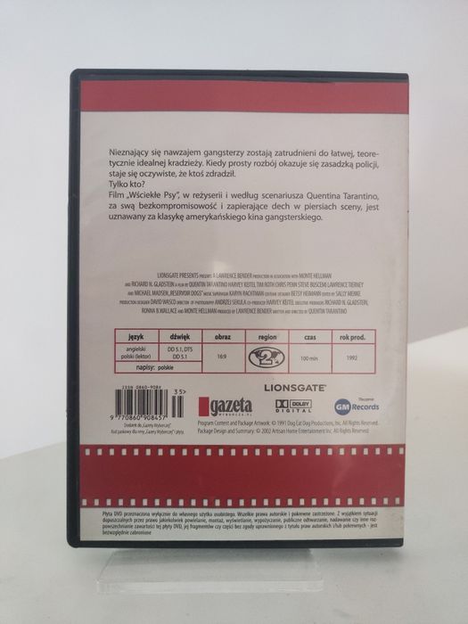 Wściekłe psy DVD