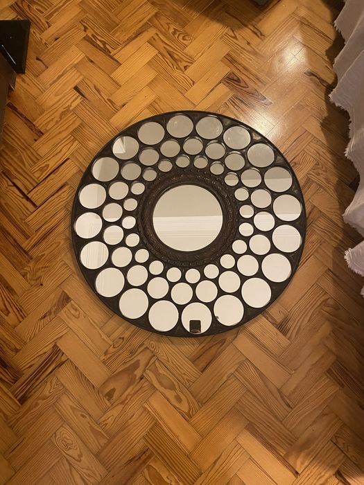 Quadro Decorativo de Ferro Forjado (espelho)