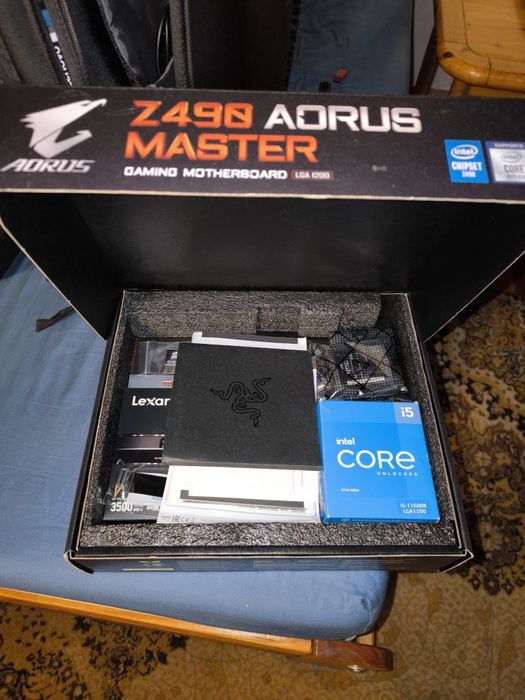 Komputer INTEL 11 Gen, RTX 3080, NVME 1TB, Aorus Wi-Fi Chłodzenie Wodn