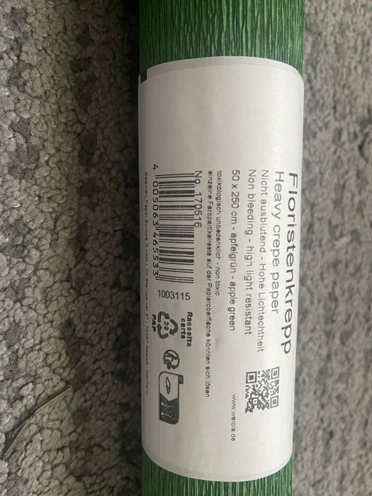 Papel crepe florista 50x250cm