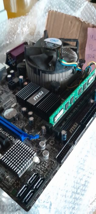 Płyta głowna MSI MS-7592 G41M-P26+ Proc. Pentium 3.0ghz Ddr3 Okazja