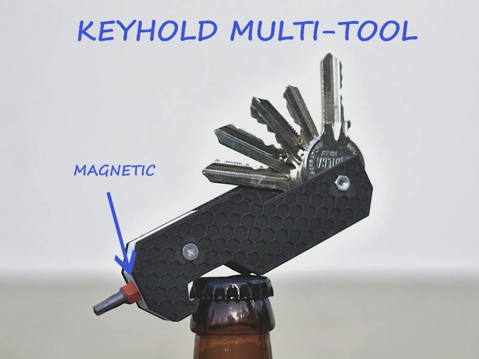 Mini Multi-ferramenta para Chaves de Porta