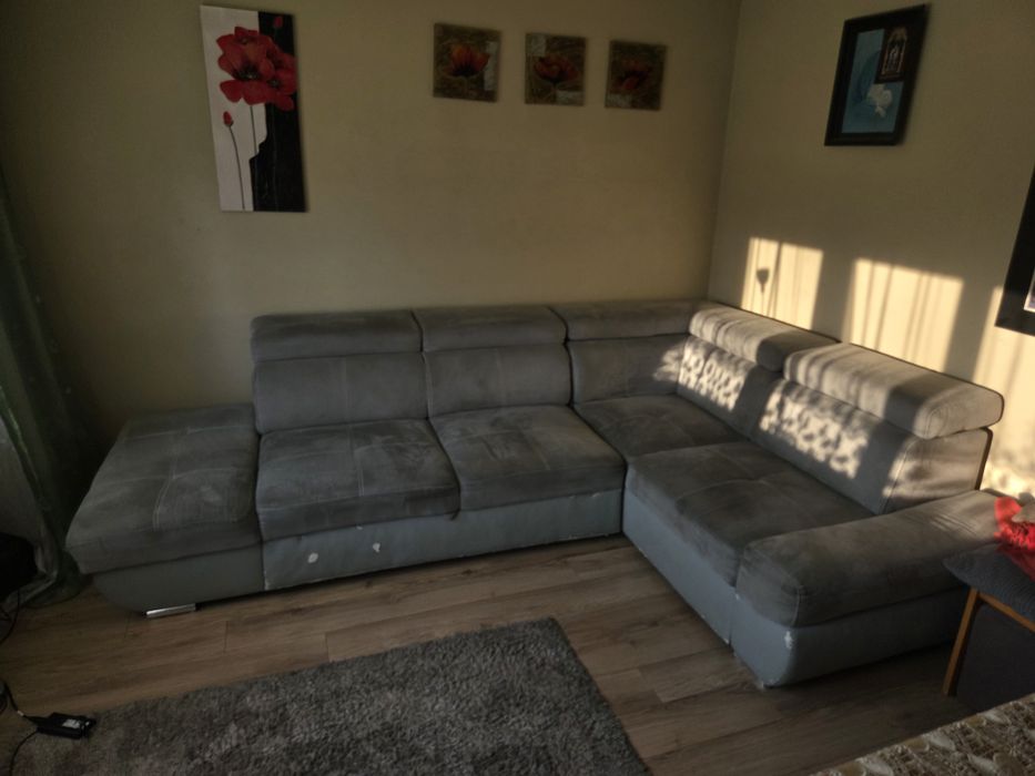 Kanapa narożnik rozkładany