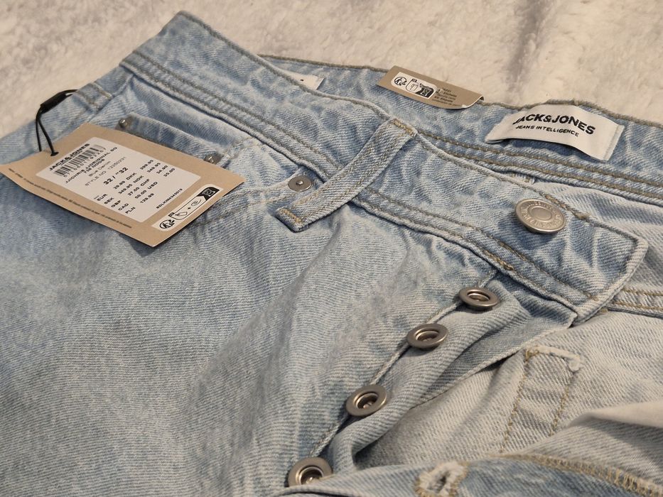 Nowe męskie jeansy Jack&Jones JJICHRIS JJORIGINALl SQ738 (W32, L32)