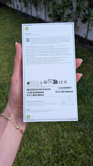iPhone 16e 128GB Preto | Novo Selado | Garantia | Fatura