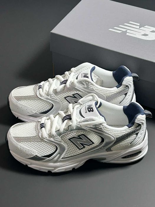 New Balance 530 White Silver Navy R.36
