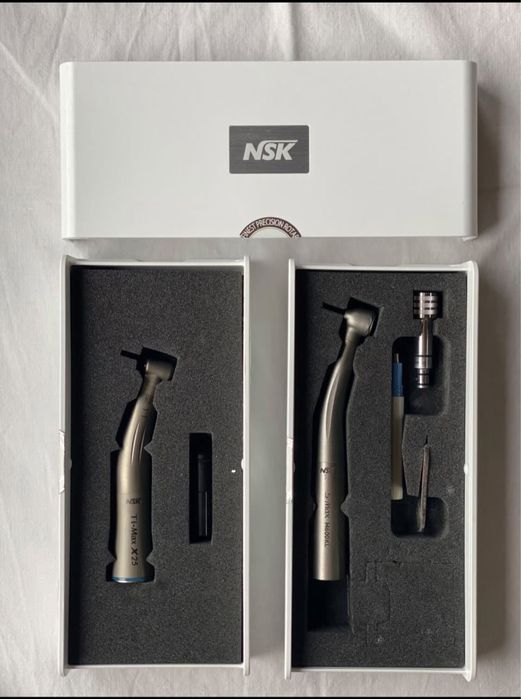 Turbina e contra ângulo NSK