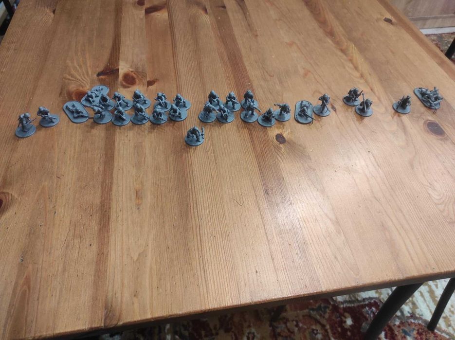 Bolt action Us Marines Box set (zestaw 30 figurek)