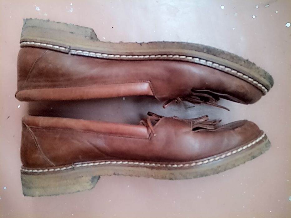 Женские туфли кожа.