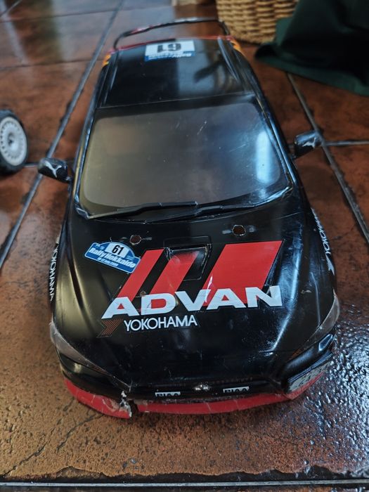 RC TT 02 rally usado em bom estado