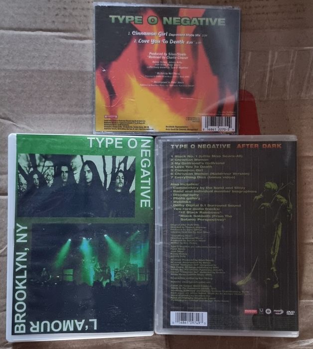 Type O Negative DVD + CD диски