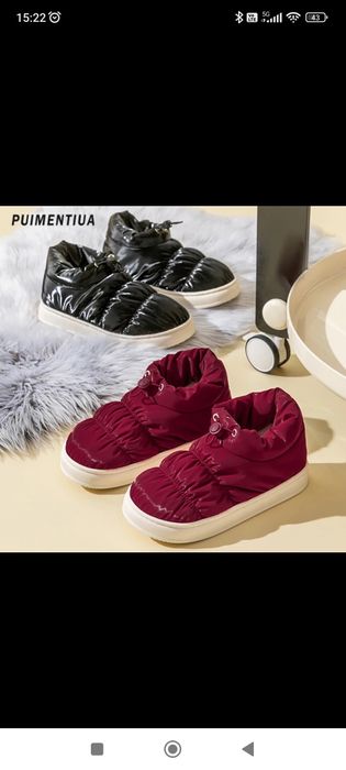 Hit botki szaszki papcie r. 39 LaTeX winyl