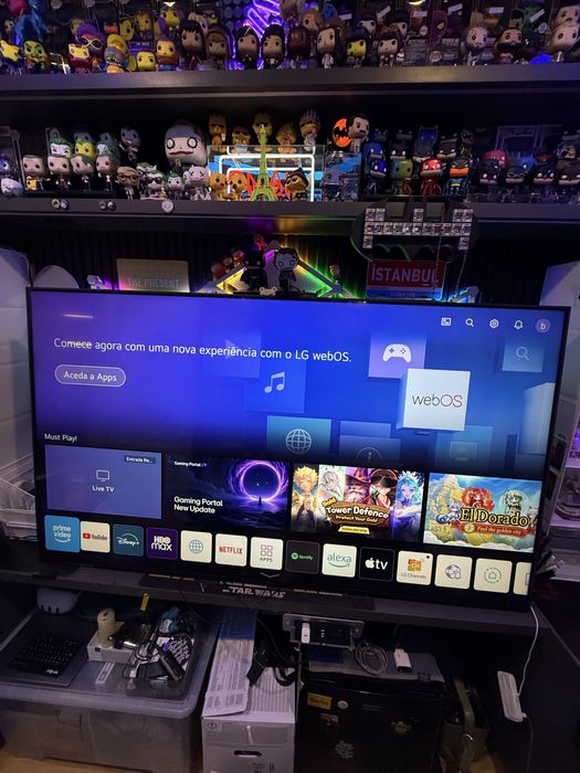 LG 75UQ80006LB – Smart TV 4K UHD 75” (2023) – Excelente Estado