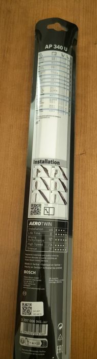 NOVA Escova Bosch Aero Twin