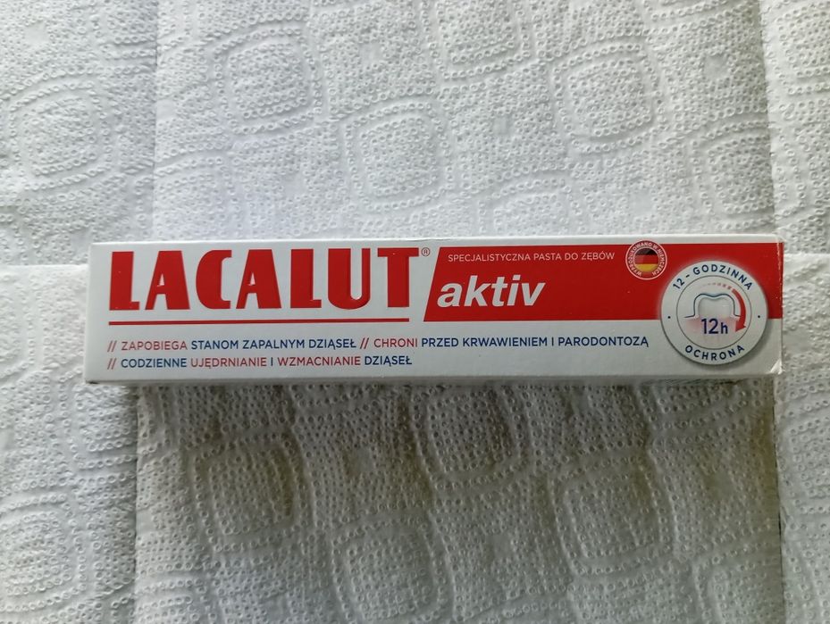 Lacalut Aktiv pasta do zębów 75ml 4 szt.