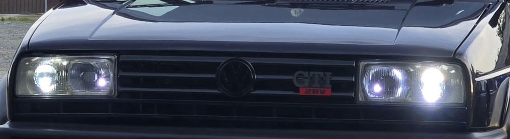 Lampy  Really front vw golf 2 komplet
