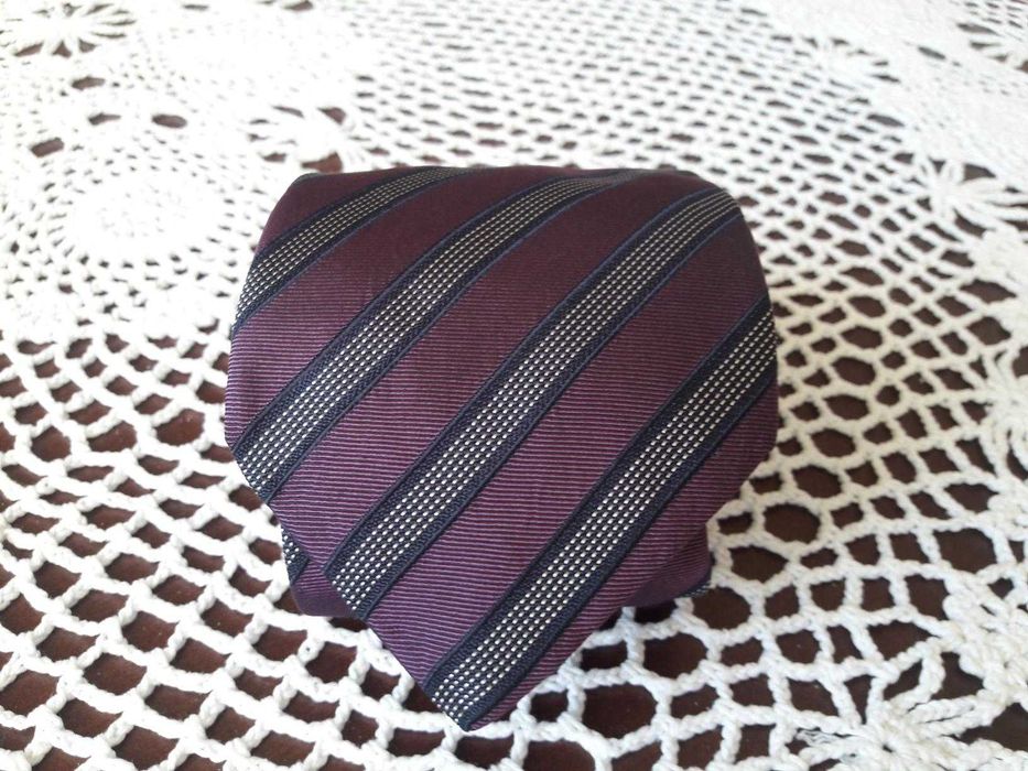 Krawat ZARA MAN - 9 cm - fioletowy