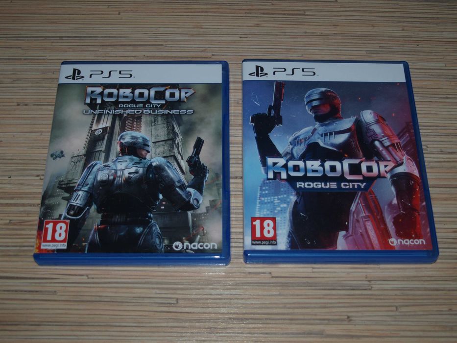 Gra RoboCop Rogue City Collection PL dwie gry ps5 jak nowe!!!