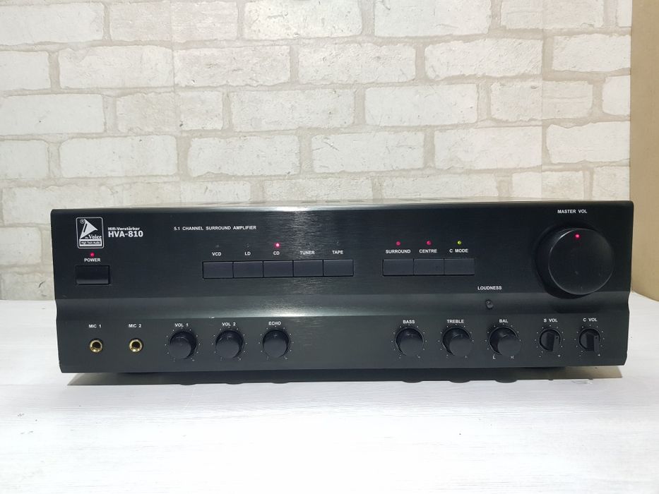 5.1 Стерео підсилювач/усилитель Voice HVA 810, 2x75Вт б/у з Німеччини