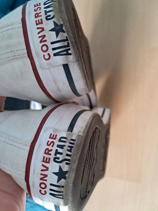 Białe trampki Converse All Star Ox Trampki All Star Ox M7652C r. 39,5