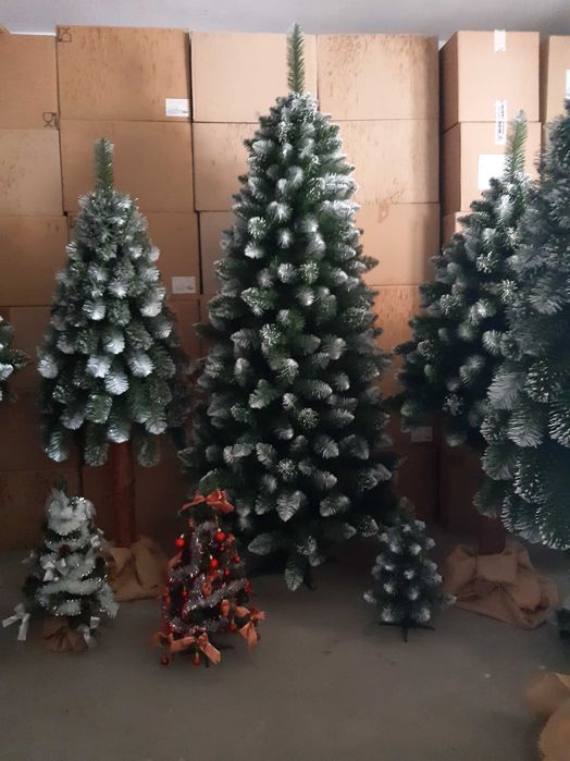 Choinka Sztuczna na stojaku Gęsta 120cm Sosna Diamentowa Producent