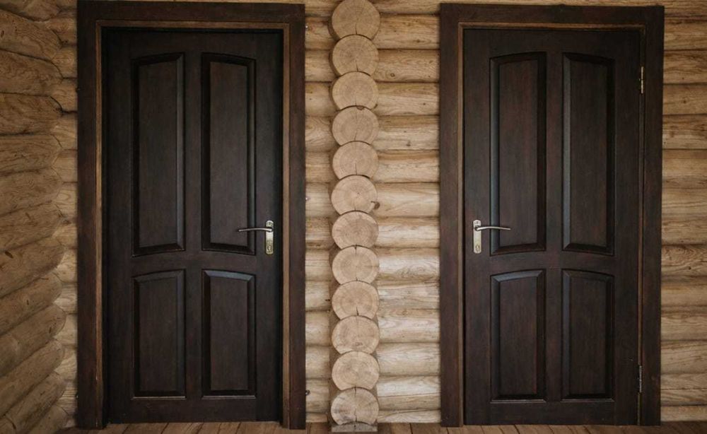 Drzwi litego drewna na pomiar