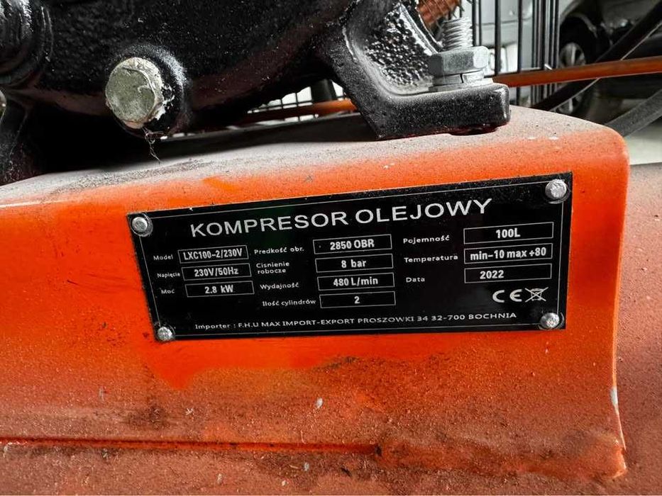Sprzedam kompresor 100l