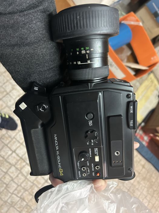 Câmera de Filme Vintage Minolta XL-SOUND 84