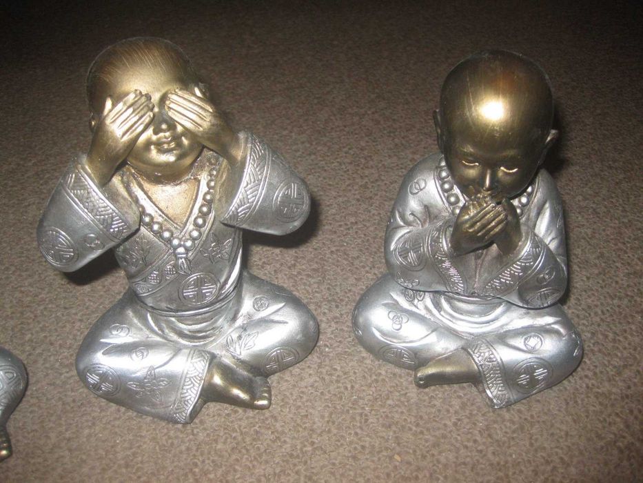 Budas "Trio dos Sentidos" Impecáveis!