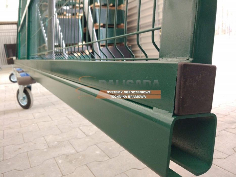 BRAMA PRZESUWNA PANELOWA | 1,73 x 4,00 M | Ocynk+RAL | Bramy 1730 MM