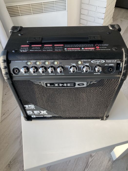 Line 6 Spider 15W — вайб 2000-х, драйв і FX в одному комбо
