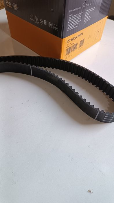 ГРМ реміньКонтиненталь оригінал Новий CT1035 WP4 123 зуба