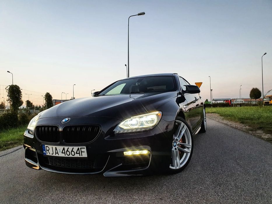 BMW Seria 6 BMW 6 4,4 V8 Biturbo 555KM 830Nm, Mpakiet, Grand Coupe