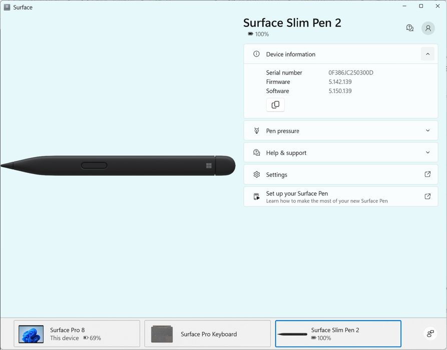Комплект Клавиатура Surface Pro Keyboard + Стилус Surface Slim Pen 2 | Идеал
