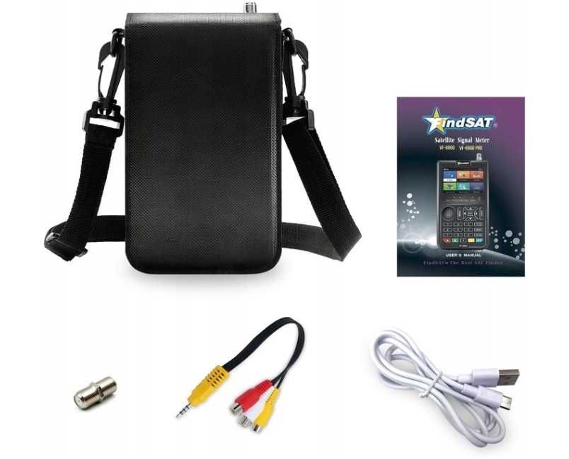 Lokalizator Vu+ VF6900 3.5-calowy ekran HD LCD spektrum scr dcss