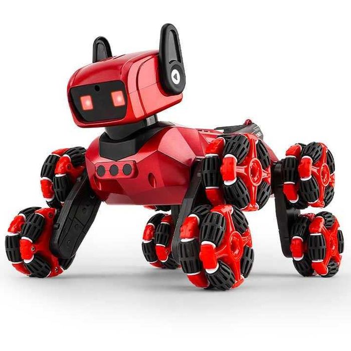 Восьмиколесная трюковая собака-робот robot dog +Парогенератор +браслет