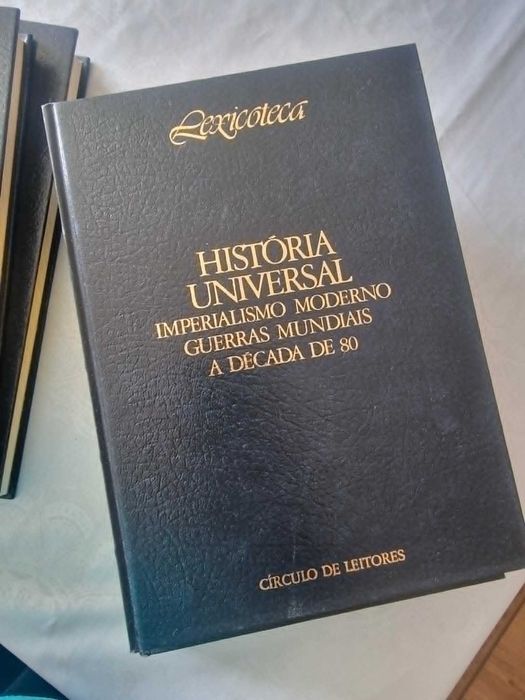 Lexicoteca - História Universal Vol. I II III IV - Atlas Histórico - Círculo de Leitores
