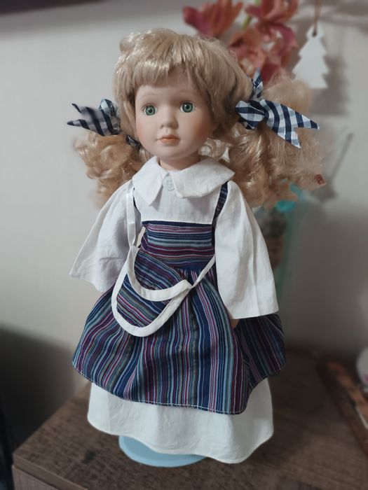 Ляльки порцеляна, фарфорові ляльки, кукла фарфоровая вінтаж