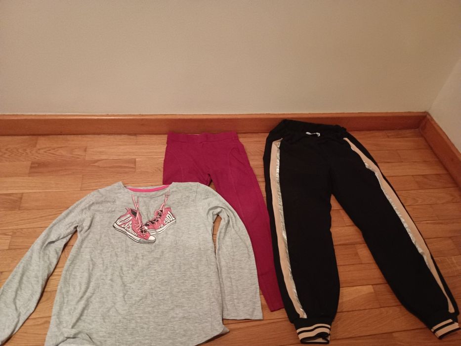 Lote de 10 peças de roupa de menina 9-10