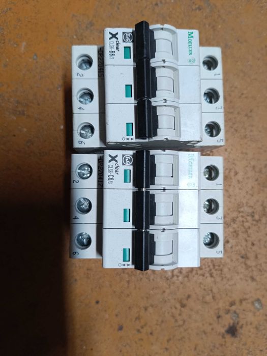 Sprzedam Wyłącznik nadprądowy CLS6-B6/3 i CLS6-C6/3