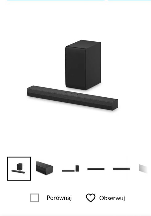 Soudbar LG S40T 2.1 Bluetooth - Nowy