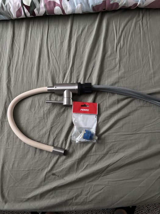 Bateria kuchenna – uszkodzona wylewka + gratis nowa głowica ceramiczna