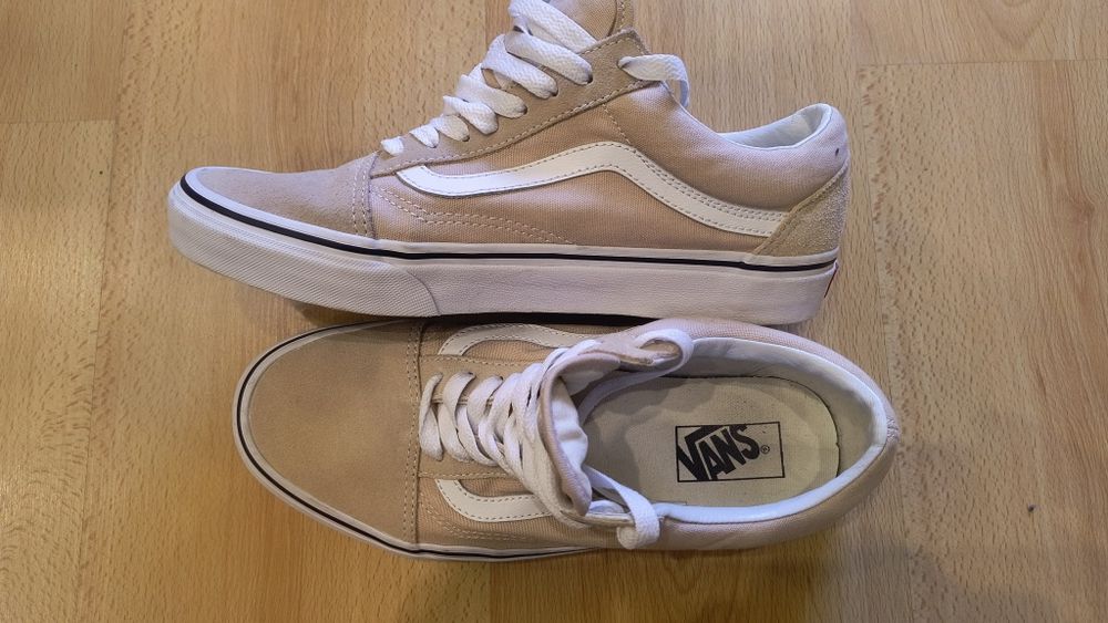 Trampki Vans Old Skool . R 41 Beżowe !!!