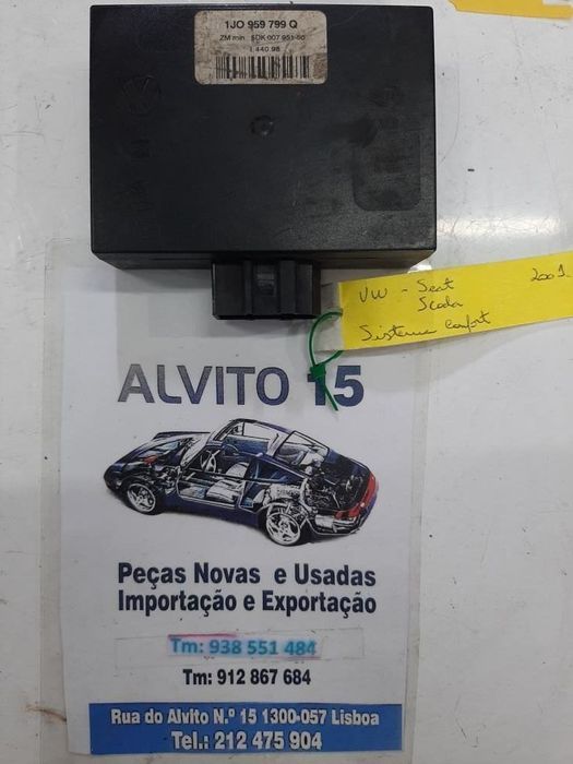 centralina sistema confort VW Seat  Skoda  2001  ref: 1JO959799Q